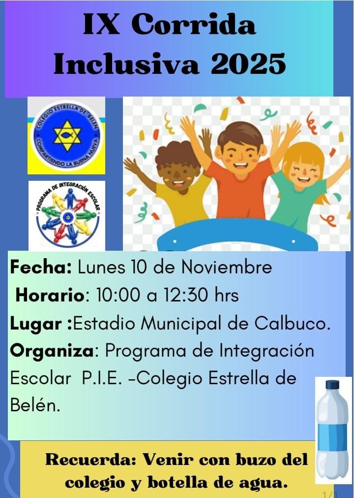 Corrida Inclusiva 2025